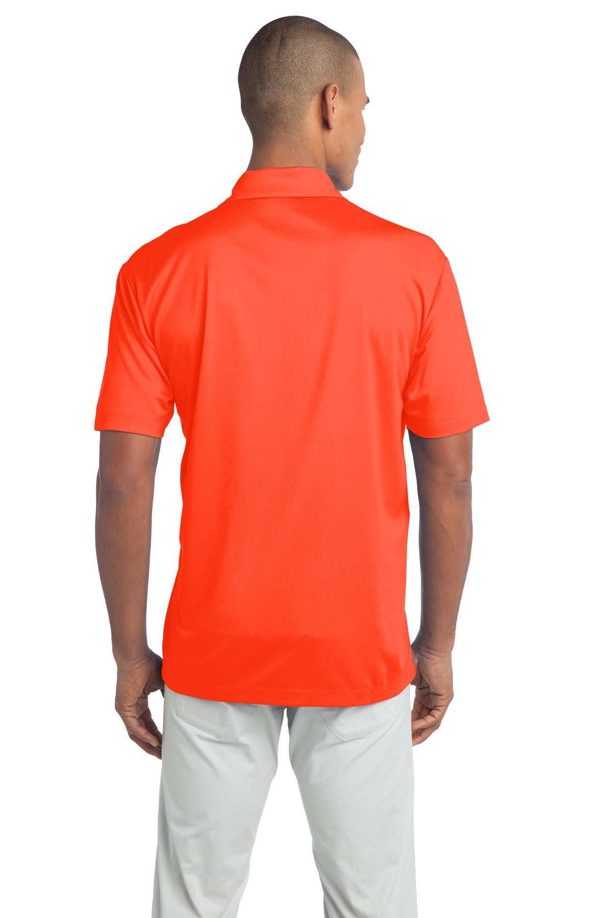Unisex Silk Touch Performance Polo - Neon Orange