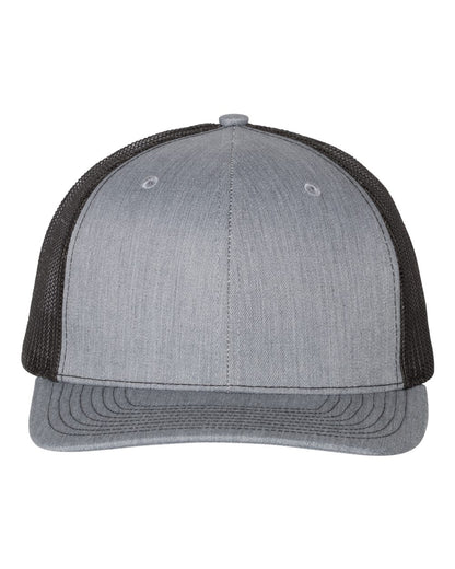 Snapback Trucker Cap - Heather Gray / Black