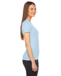 Women's Fine Jersey Short-Sleeve T-Shirt - Light Blue