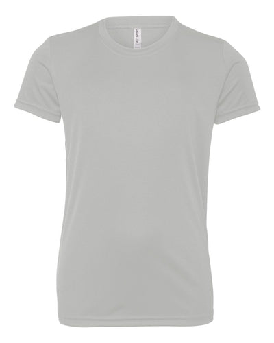 Youth Performance Short-Sleeve T-Shirt - Sport Silver