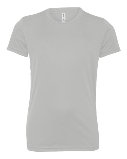 Youth Performance Short-Sleeve T-Shirt - Sport Silver