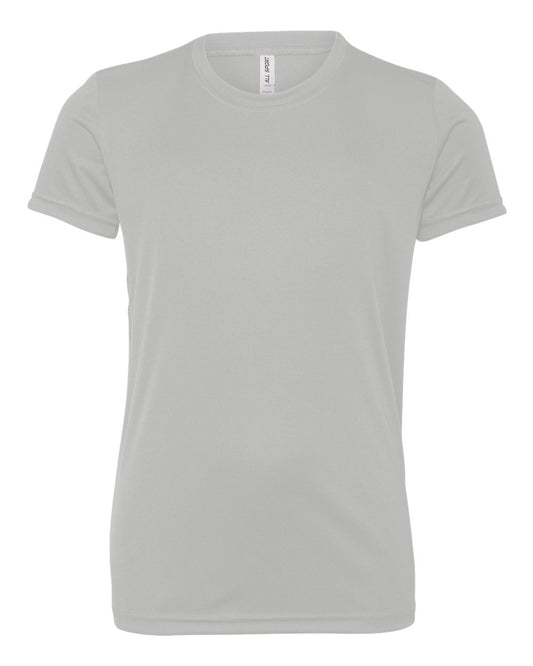 Youth Performance Short-Sleeve T-Shirt - Sport Silver