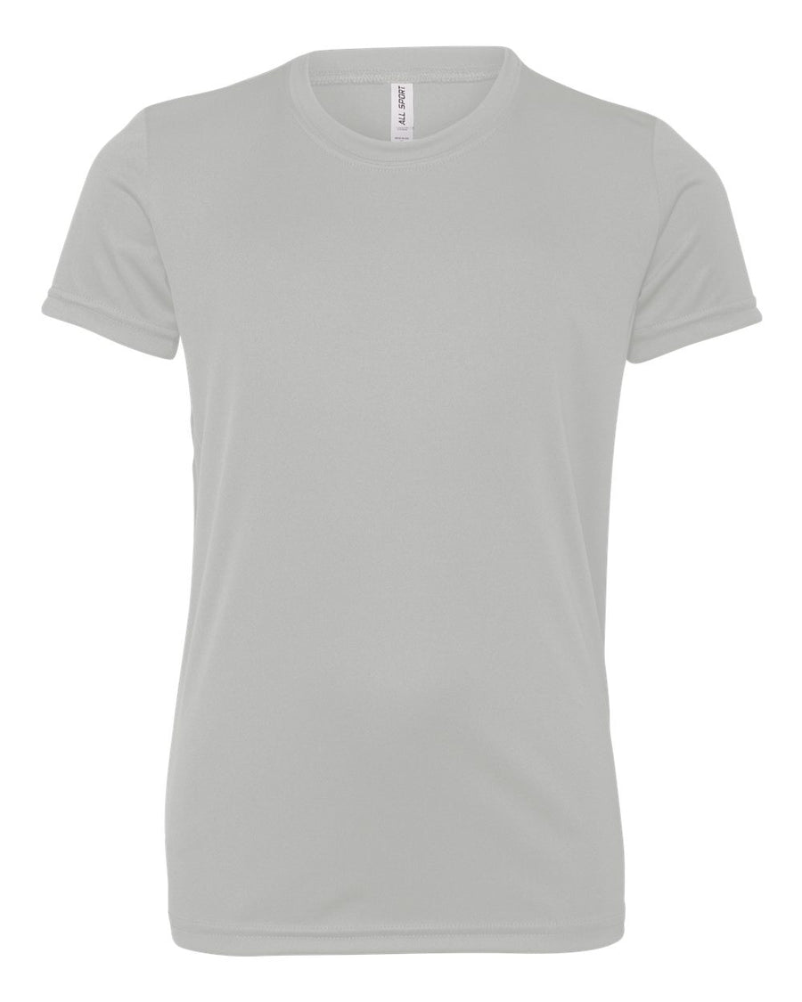Youth Performance Short-Sleeve T-Shirt - Sport Silver