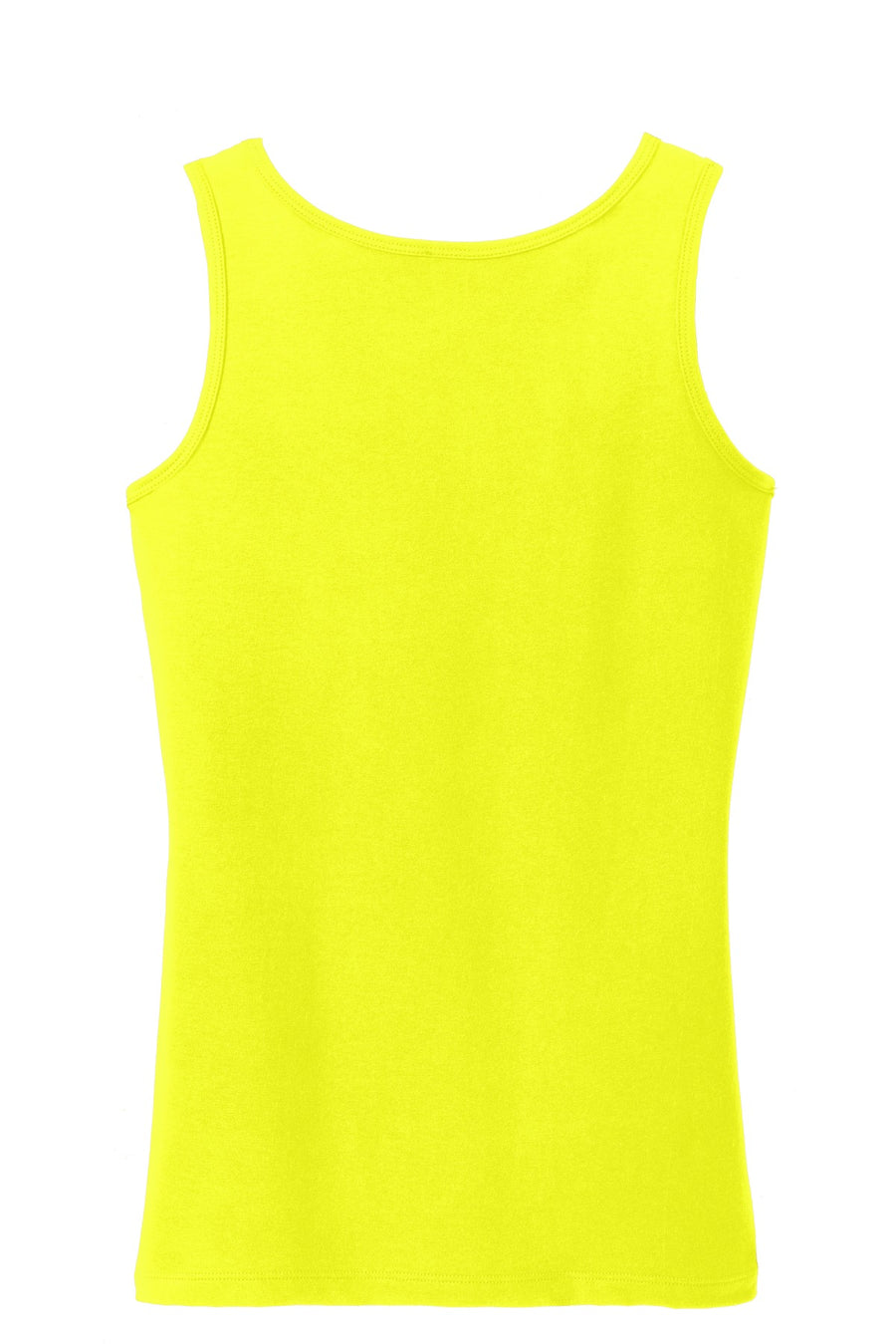 Women's Junior The Concert Tank - Neon Yellow