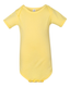 Bella + Canvas 100B - Infant Jersey Short-Sleeve One-Piece - Yellow