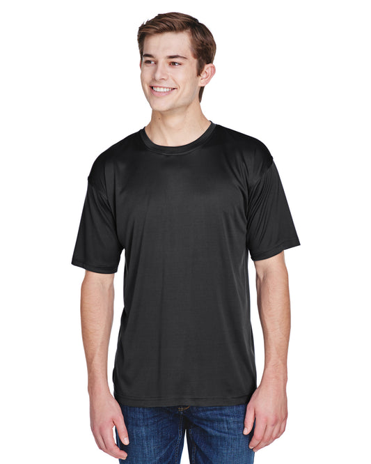 Men's Cool & Dry Basic Performance T-Shirt - Black