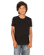 Bella + Canvas 3001Y - Youth Jersey T-Shirt - Black