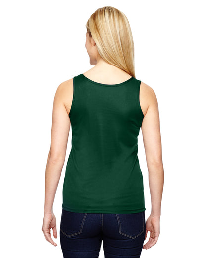 Women's Training Tank - Dark Green
