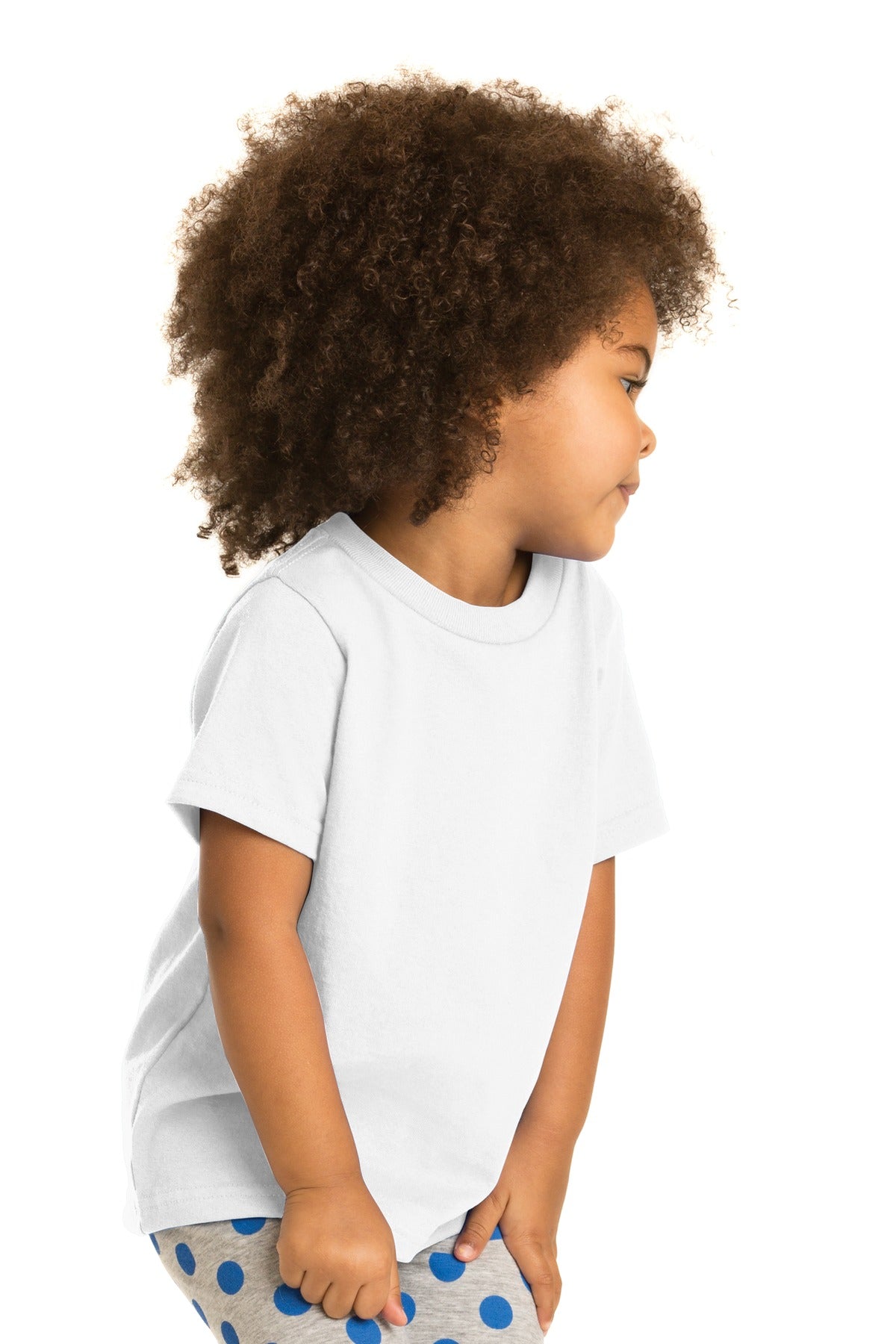 Toddler Core Cotton Tee - White