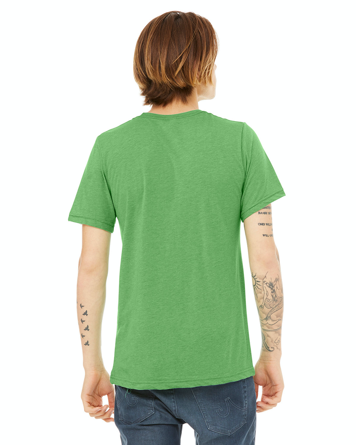 Unisex Triblend T-Shirt - Green Triblend