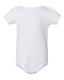 American Apparel 4001W - Infant Baby Rib Short-Sleeve One-Piece - White