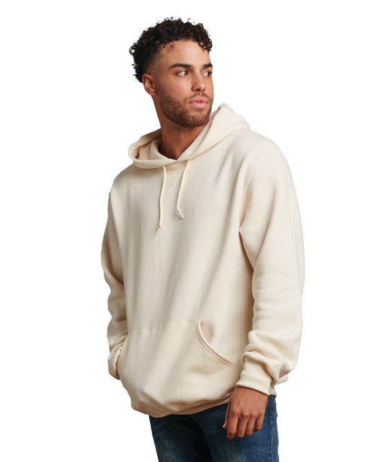 Dri Power® Hooded Pullover Sweatshirt - Vintage White