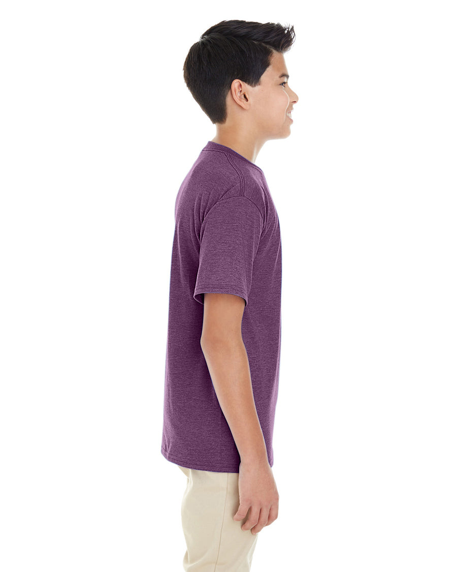 Youth Softstyle�� 4.5 oz. T-Shirt - Heather Aubergine