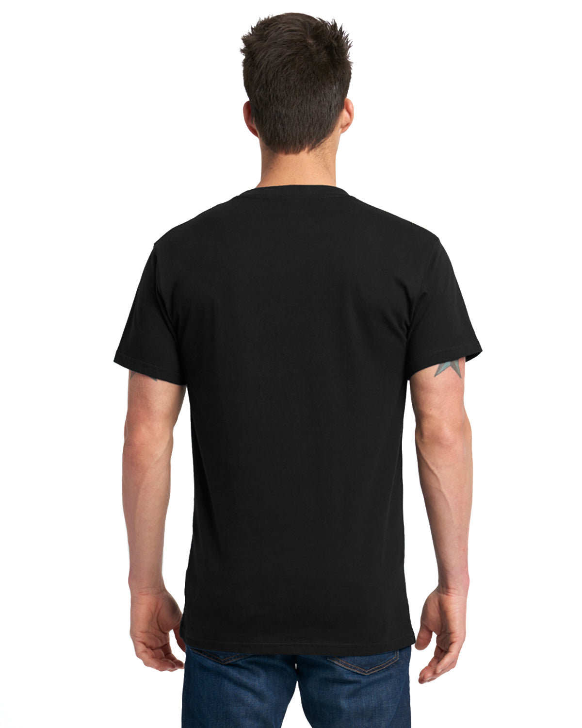 Unisex Inspired Dye Crew - Black