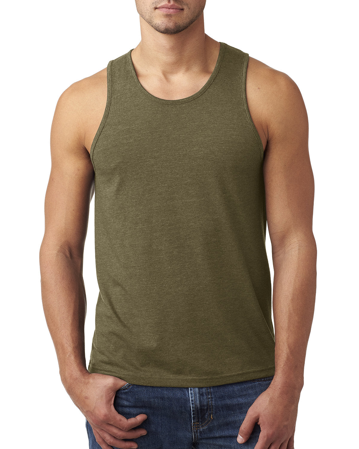 Men's CVC Tank - Military Green