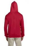Unisex Super Sweats® NuBlend® Fleece Full-Zip Hoodie - Red