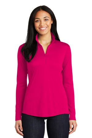 Women's PosiCharge Competitor 1/4-Zip Pullover - Pink Raspberry