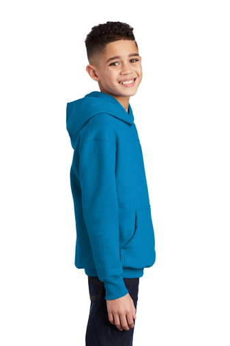 Youth Core Fleece Pullover Hoodie - Sapphire