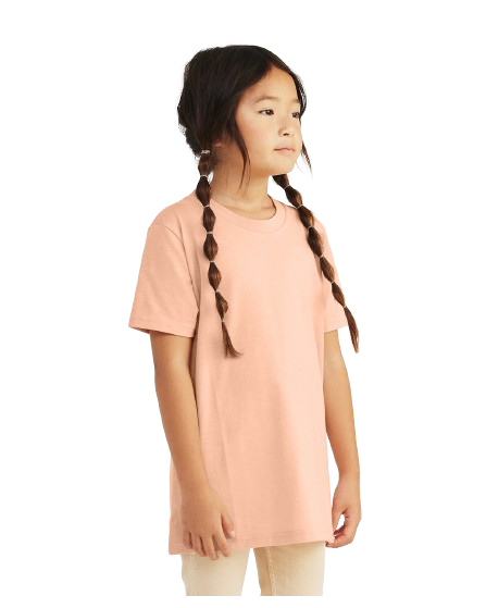 Youth Jersey T-Shirt - Heather Peach