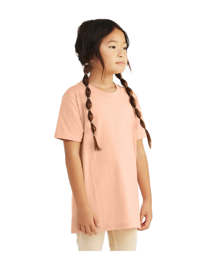 Youth Jersey T-Shirt - Heather Peach