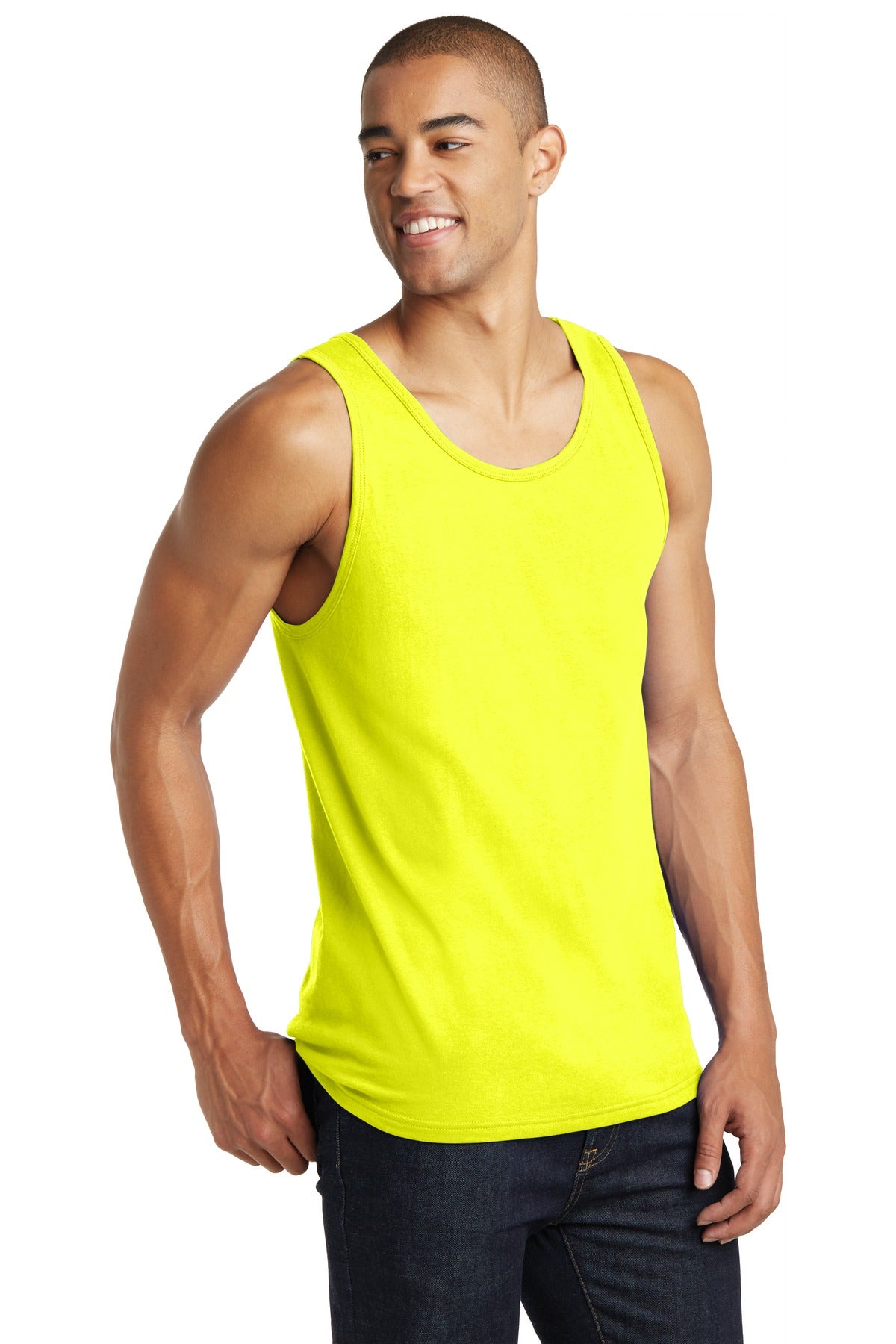 Unisex The Concert Tank - Neon Yellow