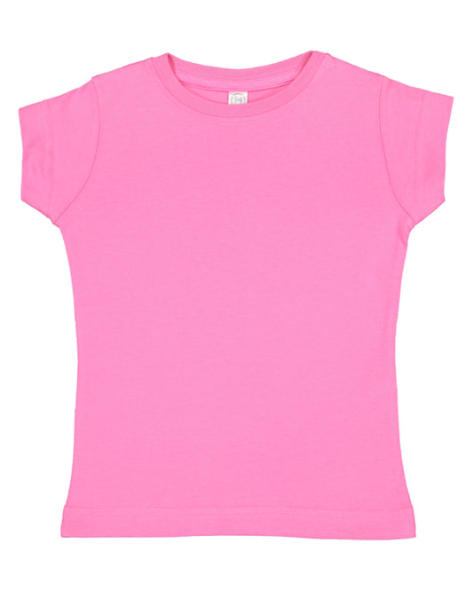 Toddler Girls' Fine Jersey T-Shirt - Raspberry