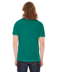 Unisex Poly-Cotton Short-Sleeve Crewneck - Evergreen