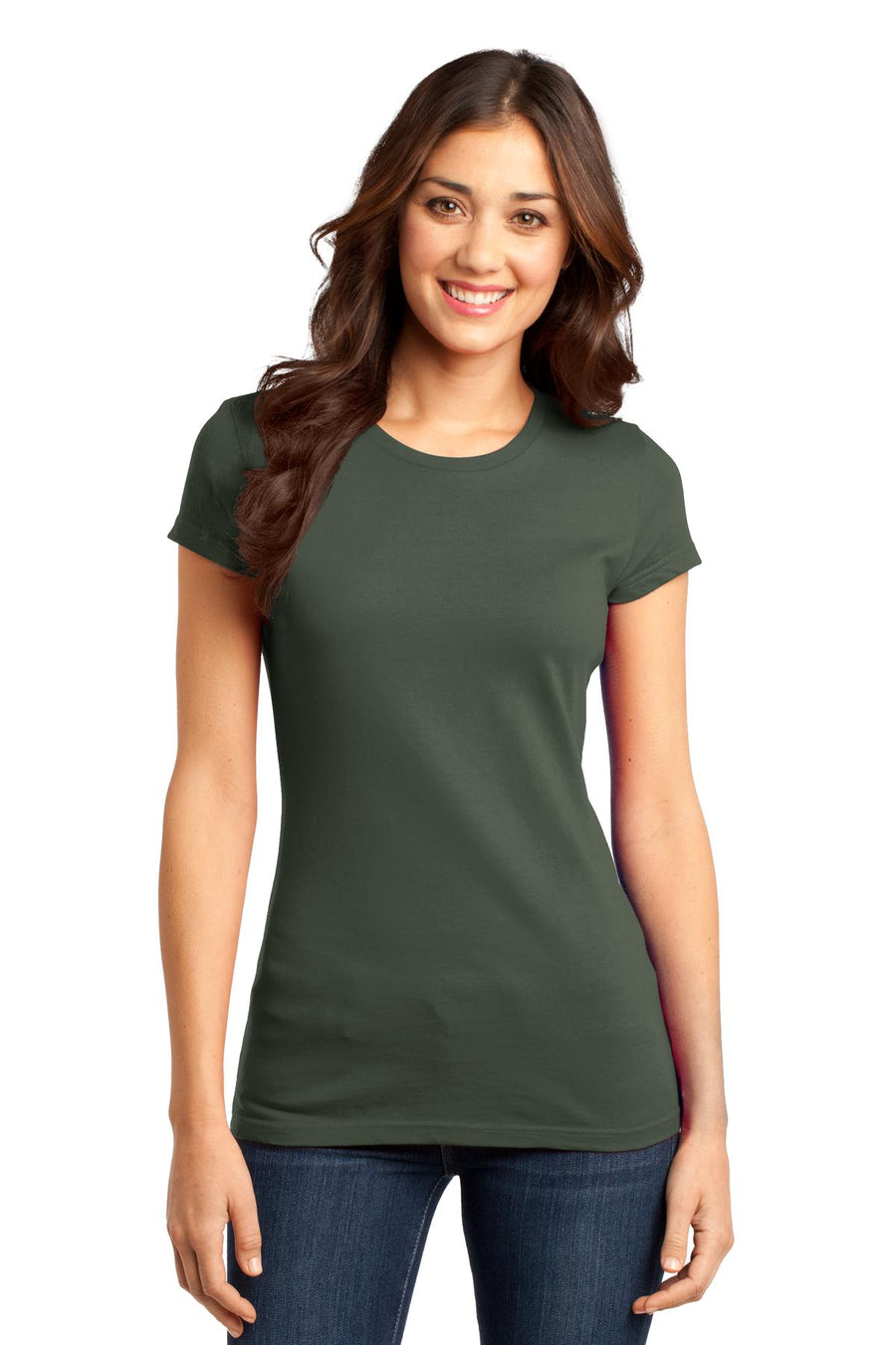 Women's Fitted Very Important Tee - Olive