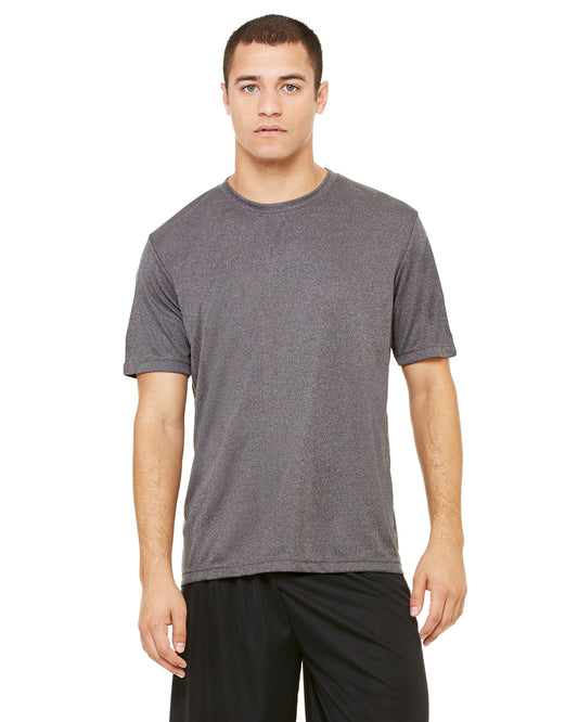 Unisex Performance Short-Sleeve T-Shirt - Dark Gray Heather