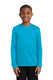 Sport-Tek YST350LS - Youth Long Sleeve PosiCharge Competitor Tee - Atomic Blue