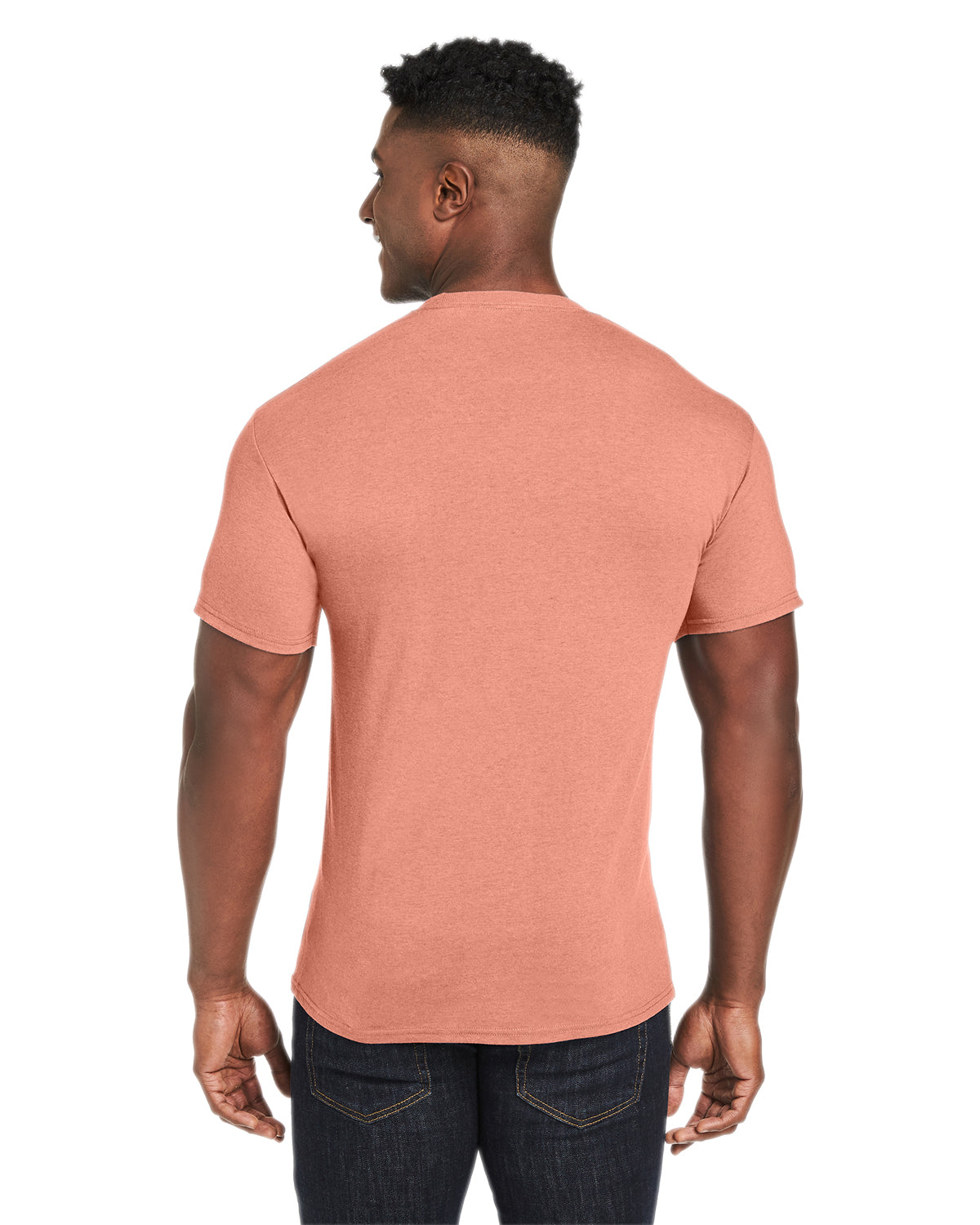 Perfect-T Triblend Short Sleeve Tee - Cantaloupe Hthr