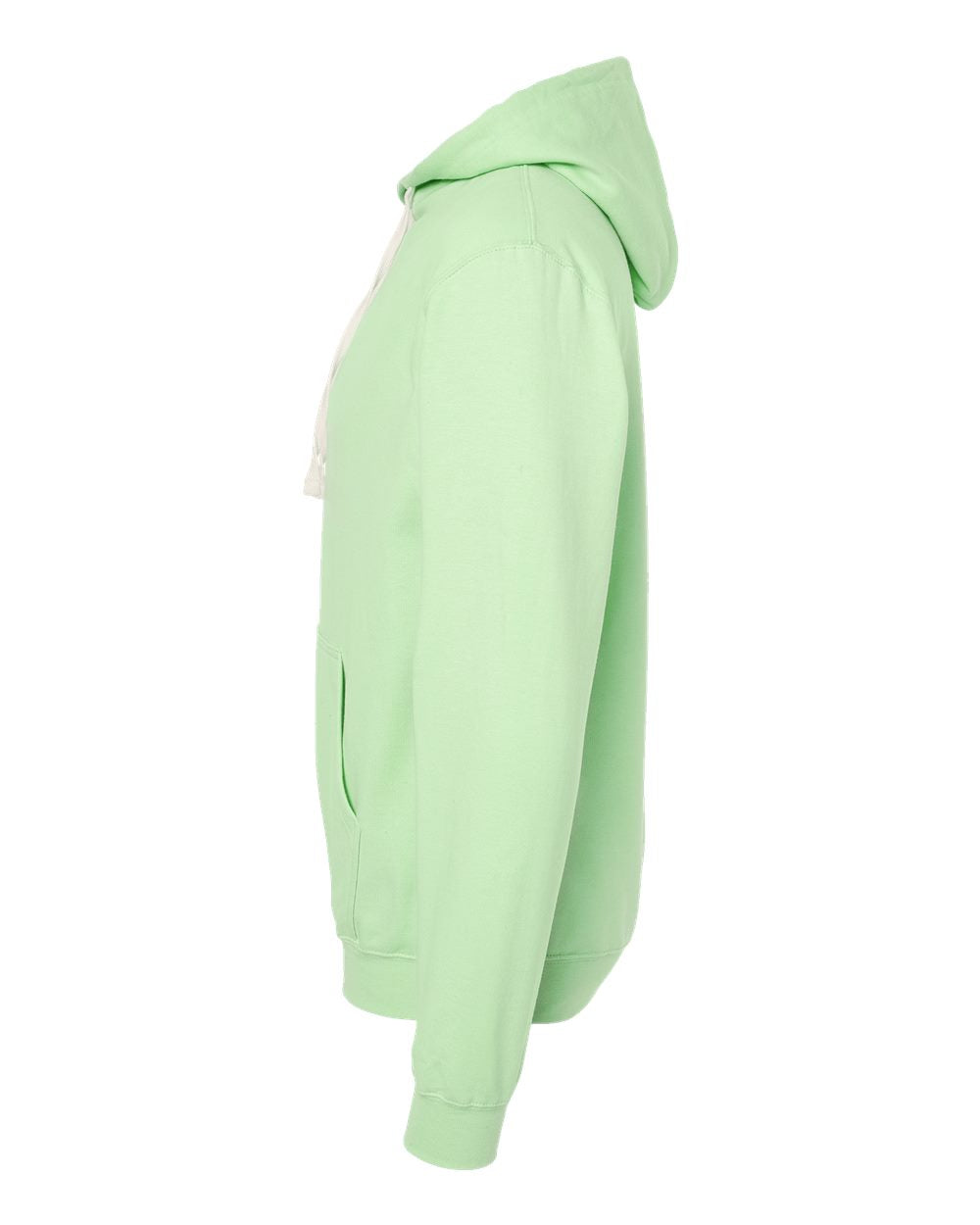Unisex Fleece Pullover Hoodie - Neo Mint