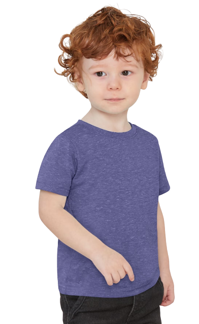 Toddler Harborside Melange T-Shirt - Purple Melange