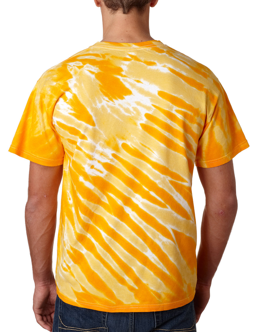 Unisex Tiger Stripe T-Shirt - Gold