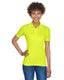 UltraClub 8210L - Women's Cool & Dry Mesh Piqué Polo - Bright Yellow