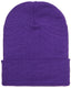 Yupoong 1501 - Unisex Cuffed Knit Beanie - Purple