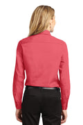 Women's Long Sleeve Easy Care Shirt - Hibiscus