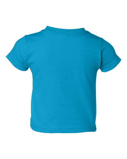Toddler Cotton Jersey T-Shirt - Turquoise