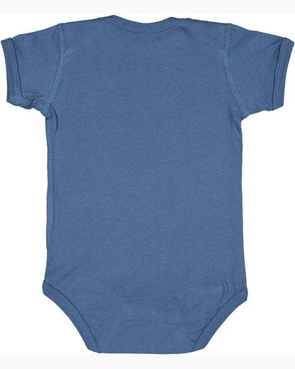 Infant Fine Jersey Bodysuit - Indigo