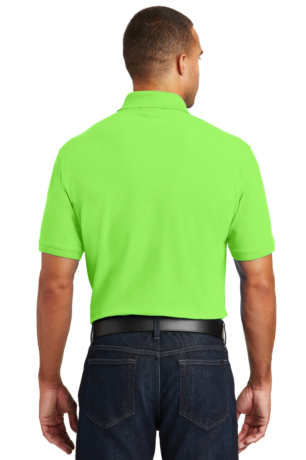 Unisex Core Classic Pique Polo - Lime