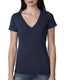 Next Level 6740 - Women's Triblend Deep V - Vintage Navy