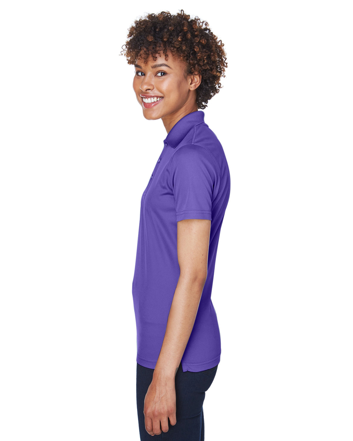 Women's Cool & Dry Mesh Piqué Polo - Purple