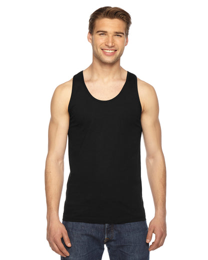 Unisex Fine Jersey Tank - Black