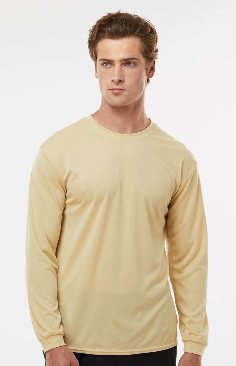 Performance Long Sleeve T-Shirt - Vegas Gold