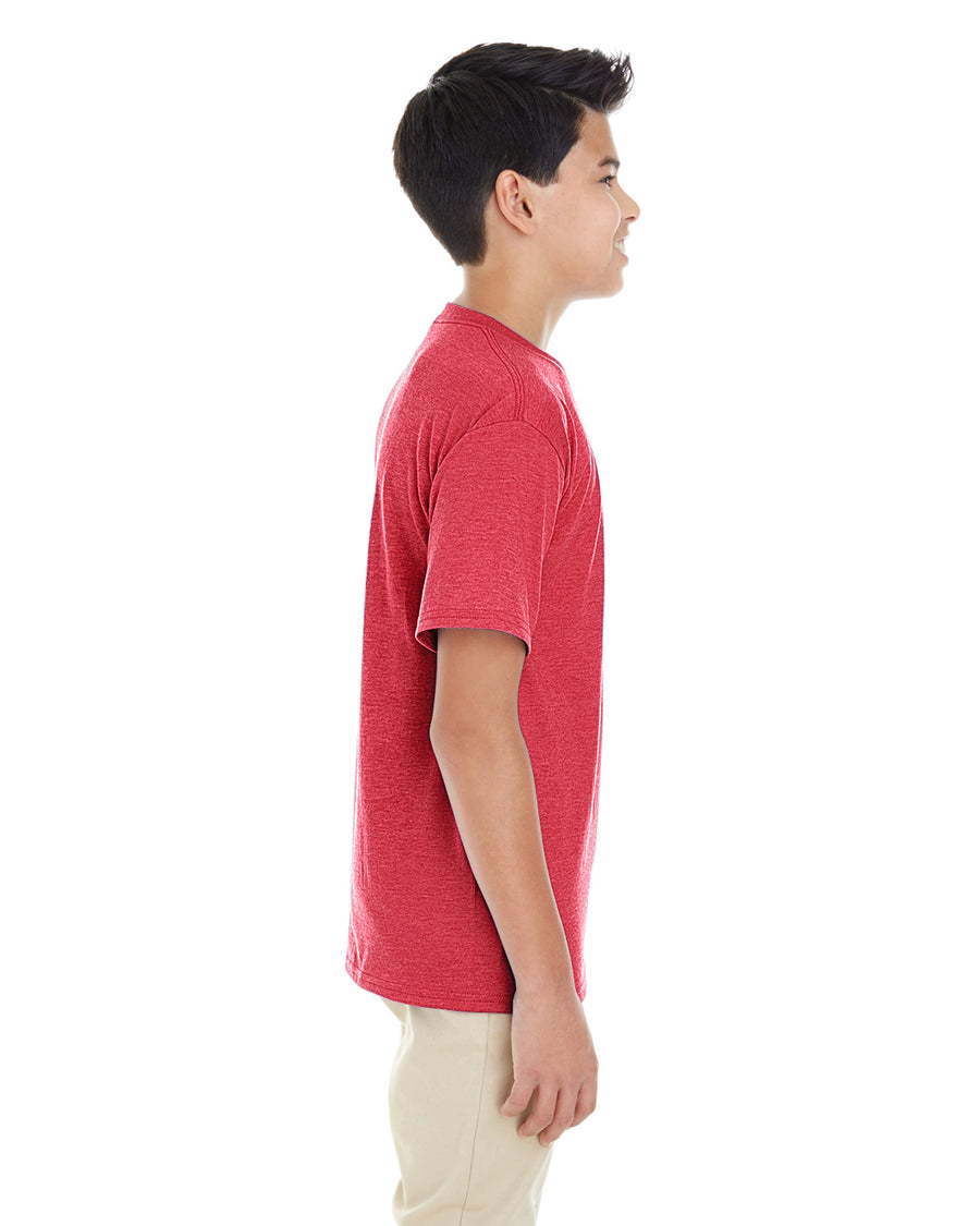 Youth Softstyle�� 4.5 oz. T-Shirt - Heather Red