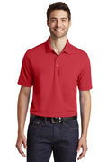 Unisex Dry Zone UV Micro-Mesh Polo - Rich Red