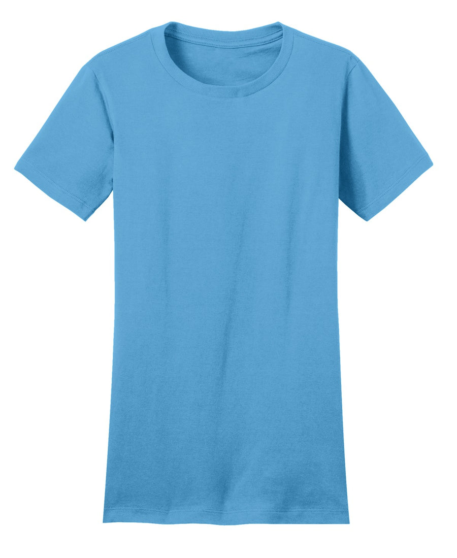Women's Fitted The Concert Tee - Aquatic Blue