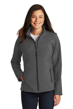 Women's Core Soft Shell Jacket - Black Charcoal Heather