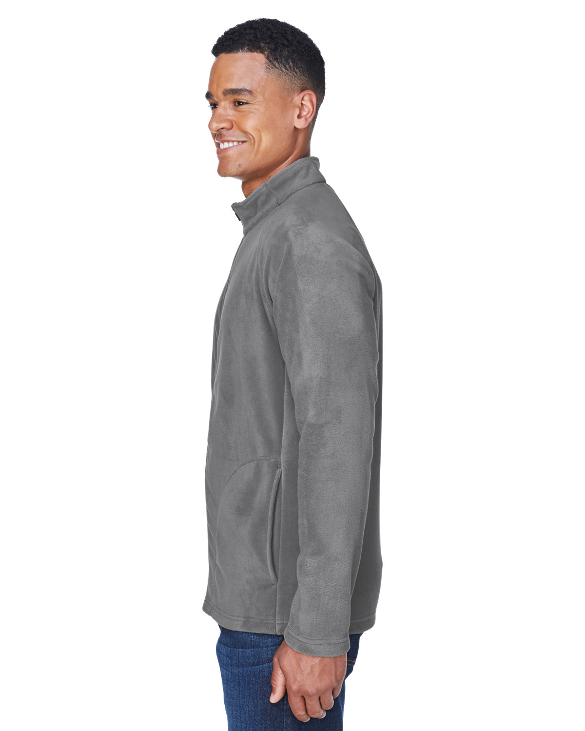 Men's Campus Microfleece Jacket - Sport Graphite