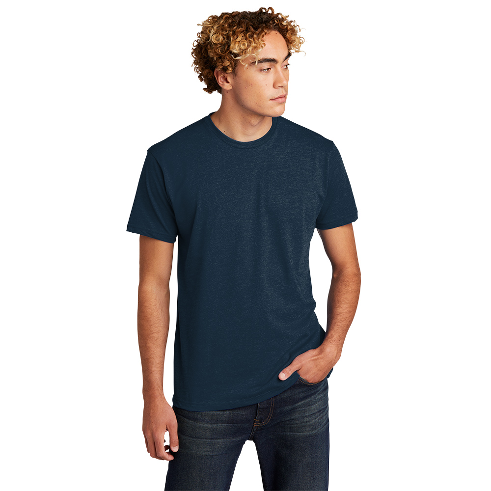 Unisex CVC Crewneck T-Shirt - Midnight Navy